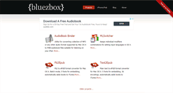 Desktop Screenshot of bluezbox.com